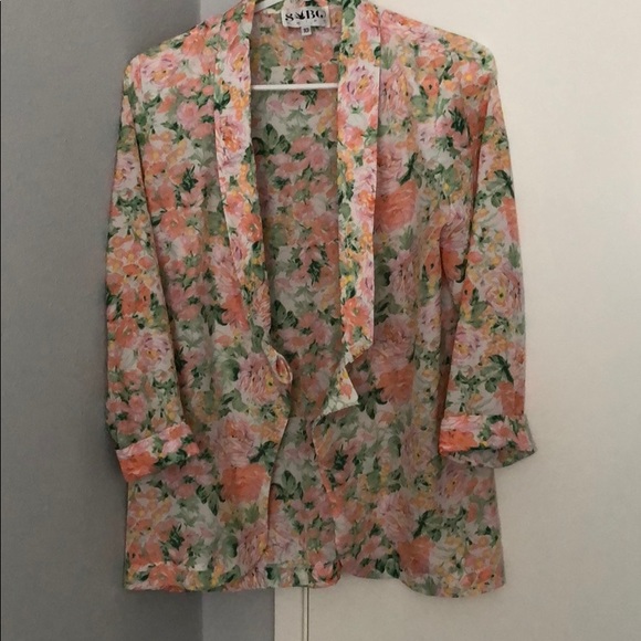 Sabo Skirt floral blazer - Picture 1 of 2